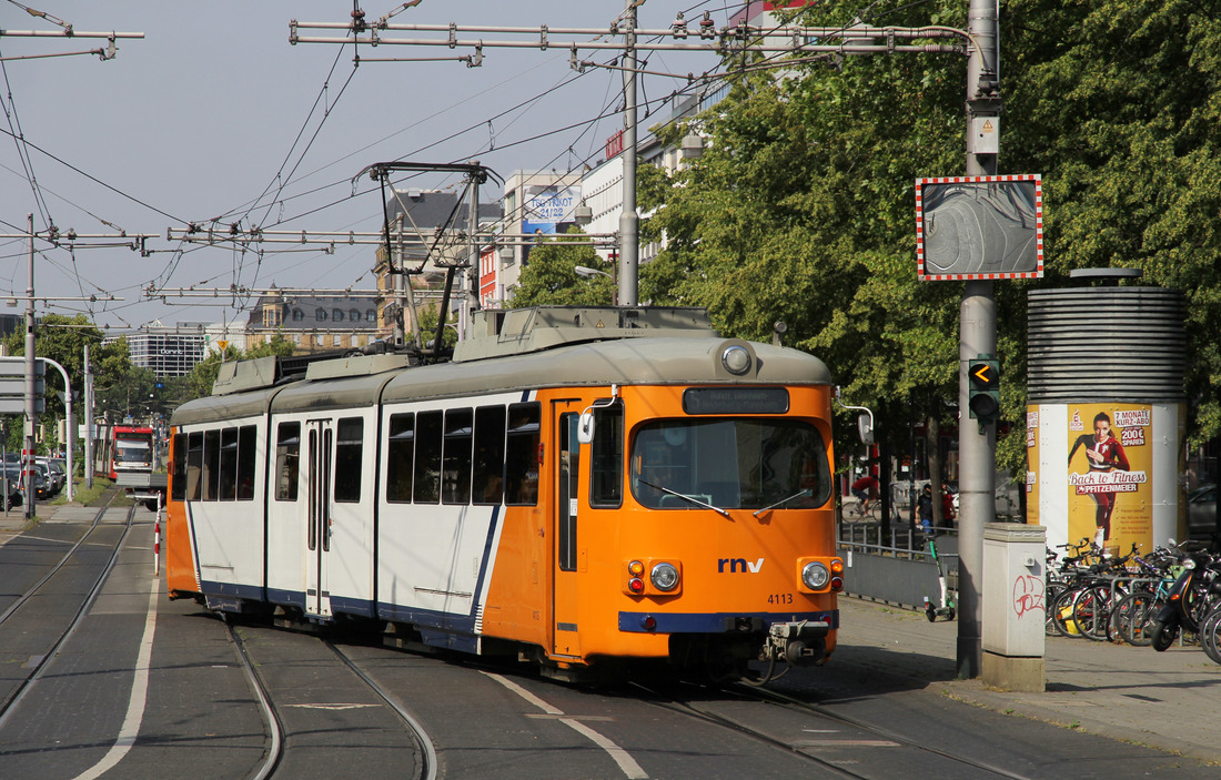 Rhein-Neckar-Verkehr 4113 // Mannheim // 18. Juni 2021
