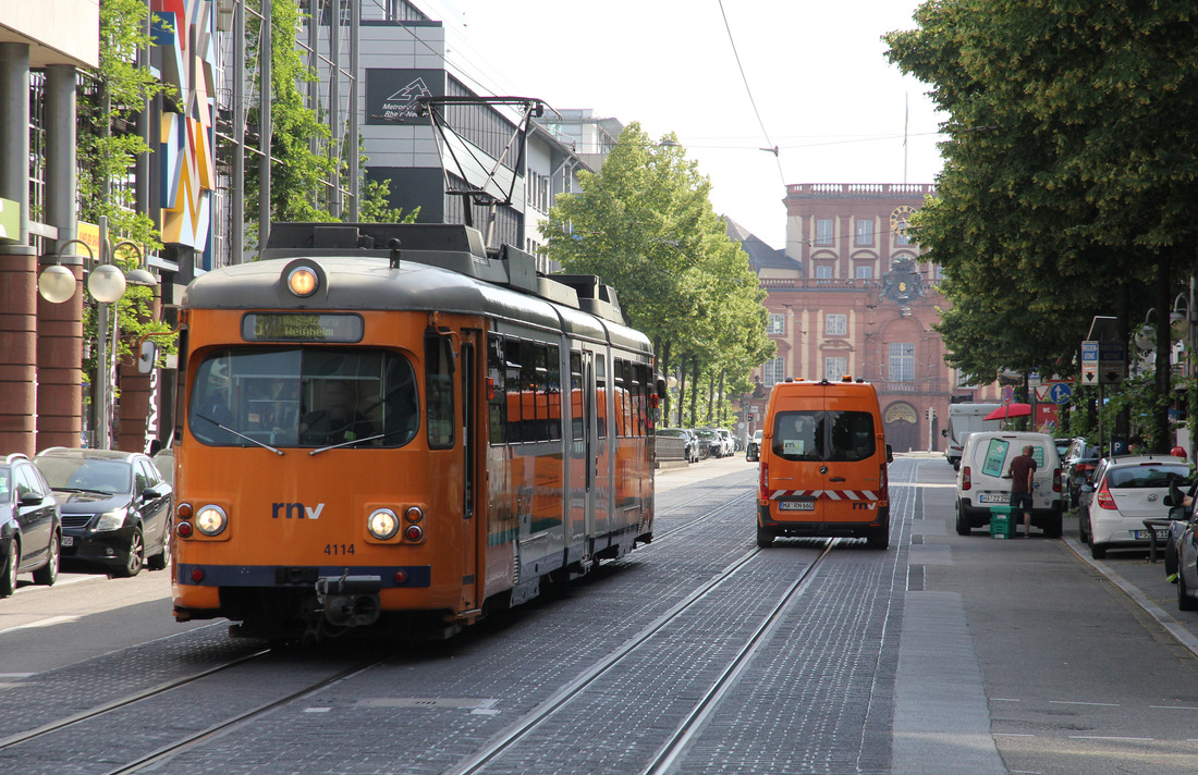 Rhein-Neckar-Verkehr 4114 // Mannheim // 18. Juni 2021
