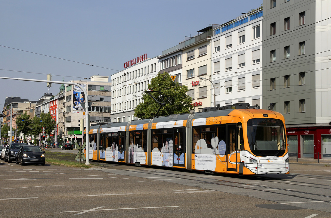 Rhein-Neckar-Verkehr 4158 // Mannheim // 18. Juni 2021
