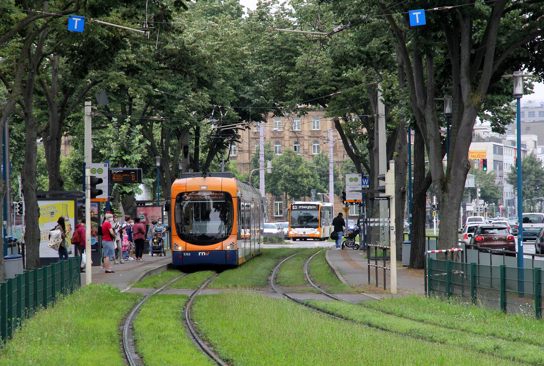 Rhein-Neckar-Verkehr 5763 // Mannheim // 9. Juli 2021
