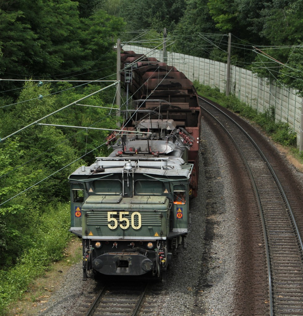 Rheinbraun 550 in Niederaussem rtg. Tagebau Hambach am 26.06.14.