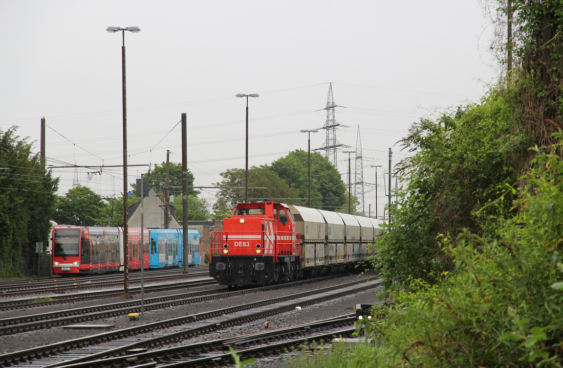 RheinCargo DE 83 // Frechen Gbf // 19. Mai 2014