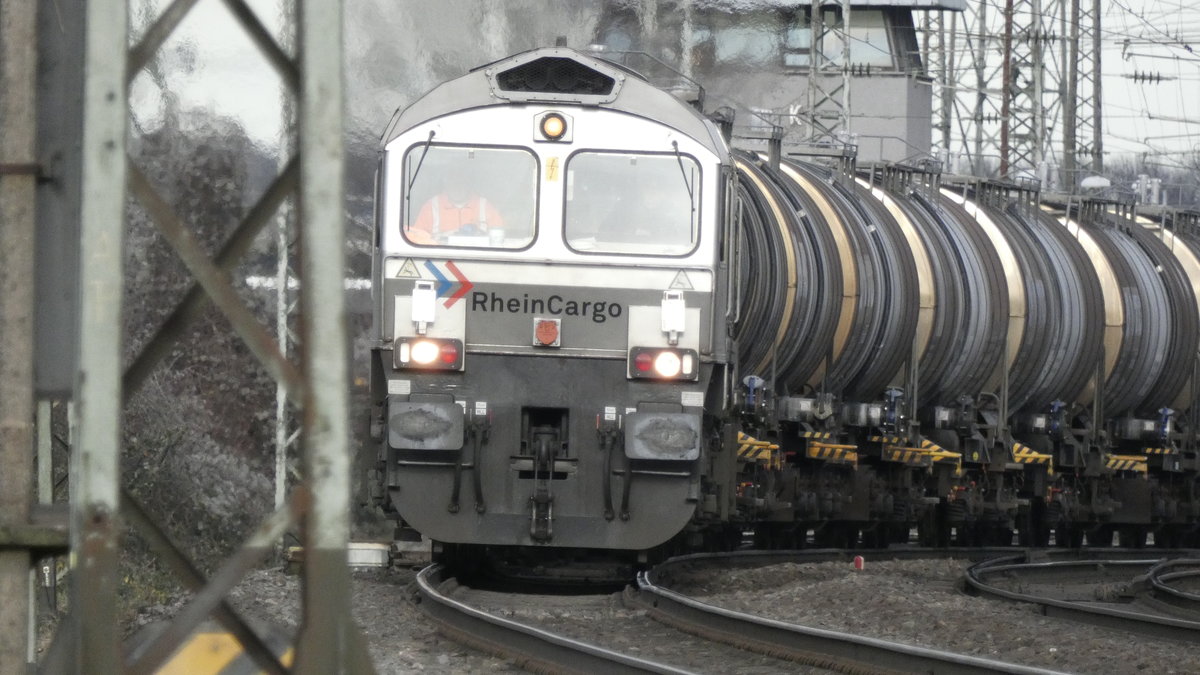 RheinCargo EMD JT42CWR in Hürth-Kalscheuren