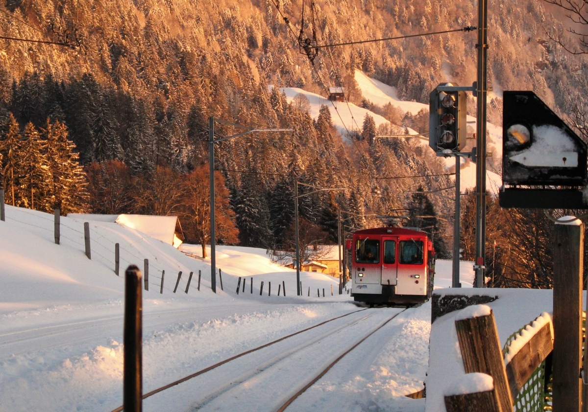 Rigi Kaltbad.
2. Februar 2008
