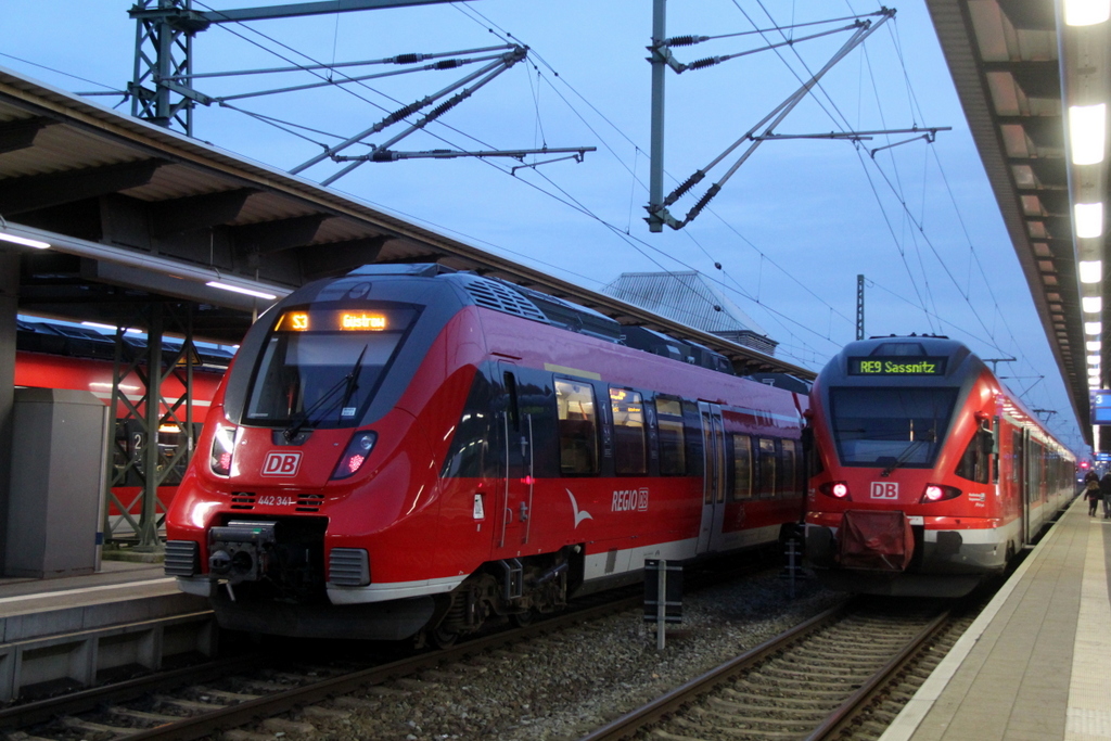 Ring Frei zum Kampf der Generationen im Rostocker Hbf.30.10.2014