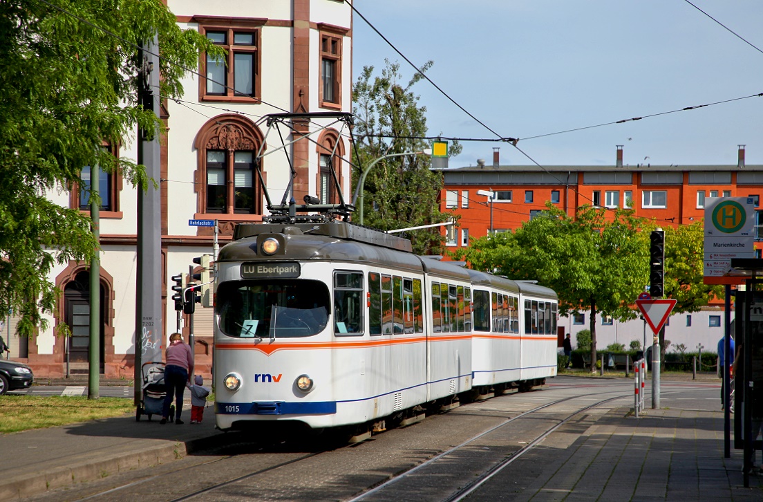RN 1015 + 1055, Ludwigshafen, Marienkirche, 12.05.2020.