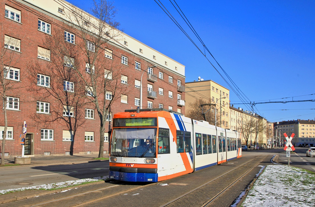 RN 2204, Mannheim Möhlstraße, 12.02.2021.