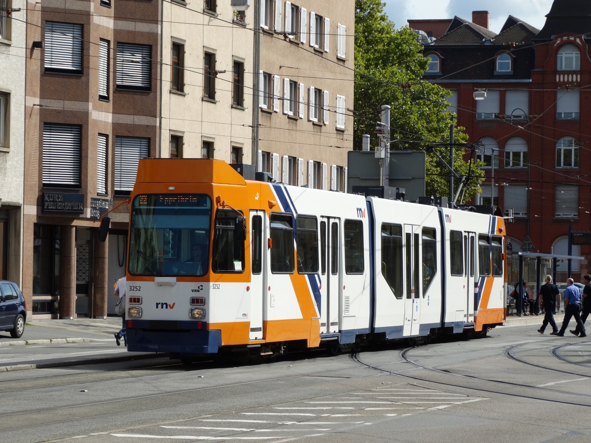 RNV M8C 3252 am 30.08.14 in Heidelberg