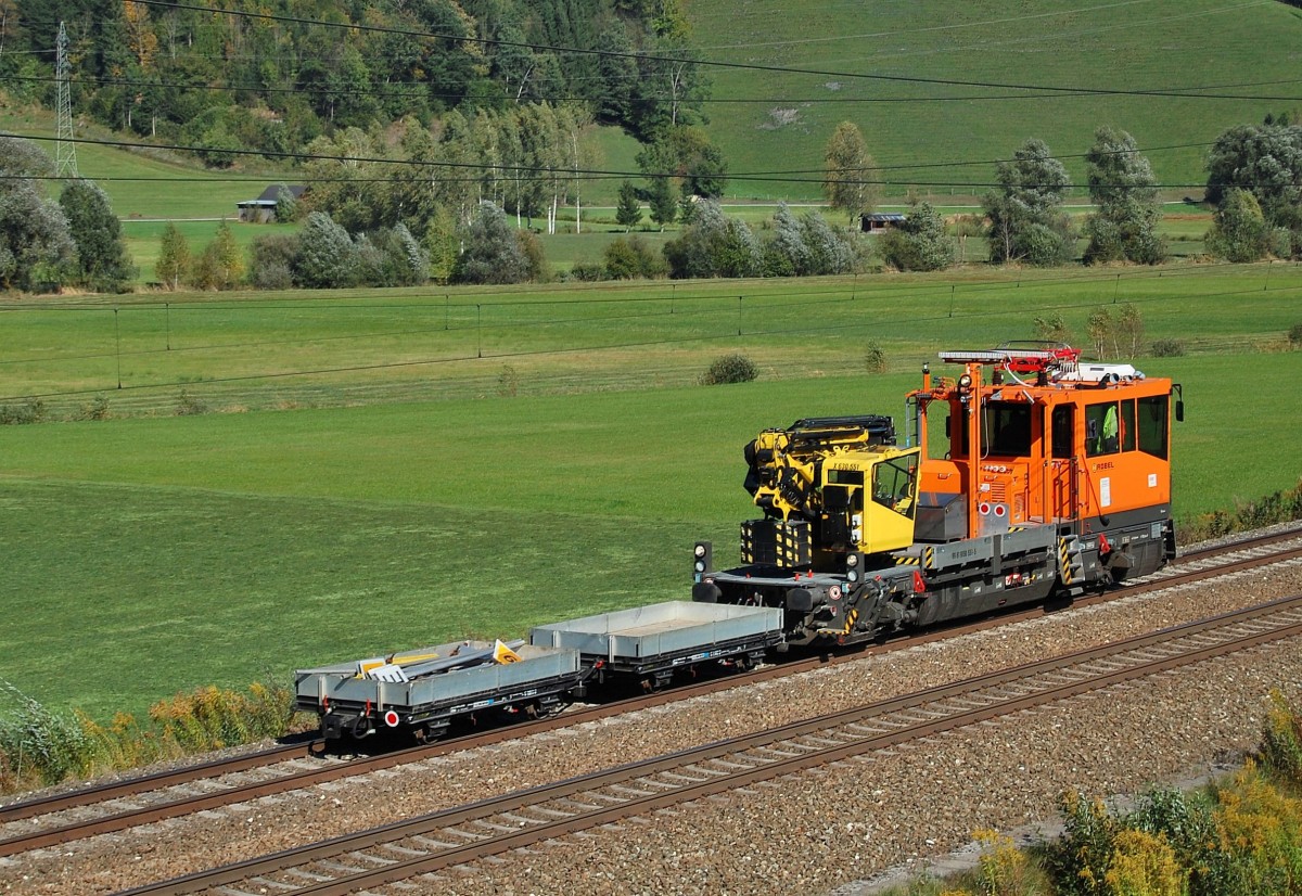Robel X630 551 unterwegs am 03.10.2013 kurz vor Rottenmann.