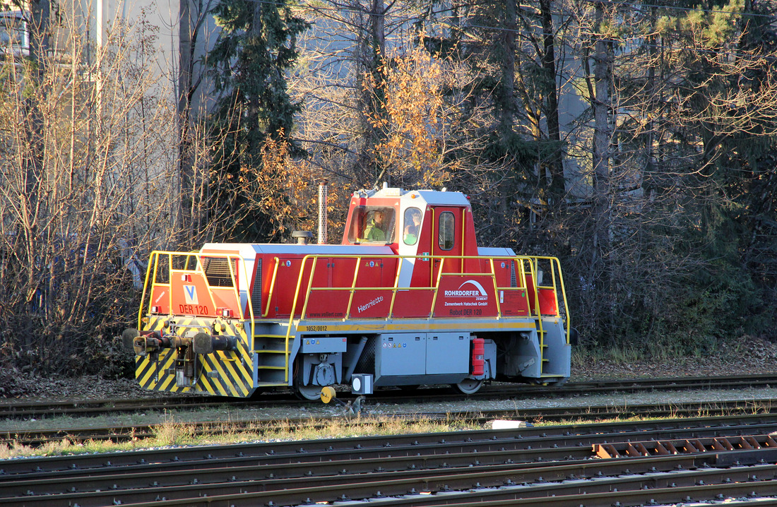 Rohrdorfer Zement (Werk Gmunden) Robot DER 120  Henriette  // Bahnhof Gmunden // 4. Dezember 2019