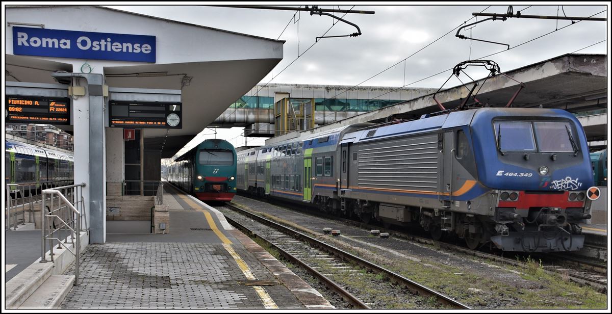 Roma Ostiense. Ale 506 und E464.349 (24.02.2020)