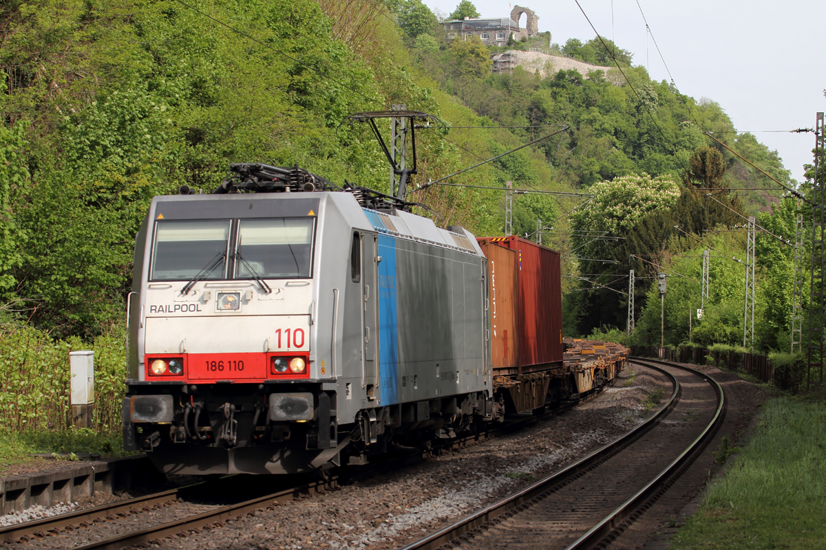 RP 186 110 in Rolandseck Bf. 27.4.2018