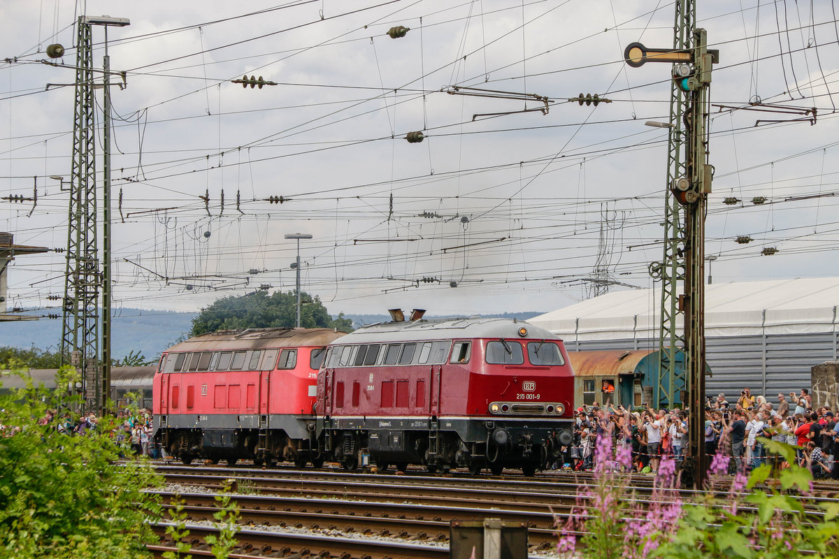 RP 215 001-9 im DB Museum Koblenz, am 16.06.2018.