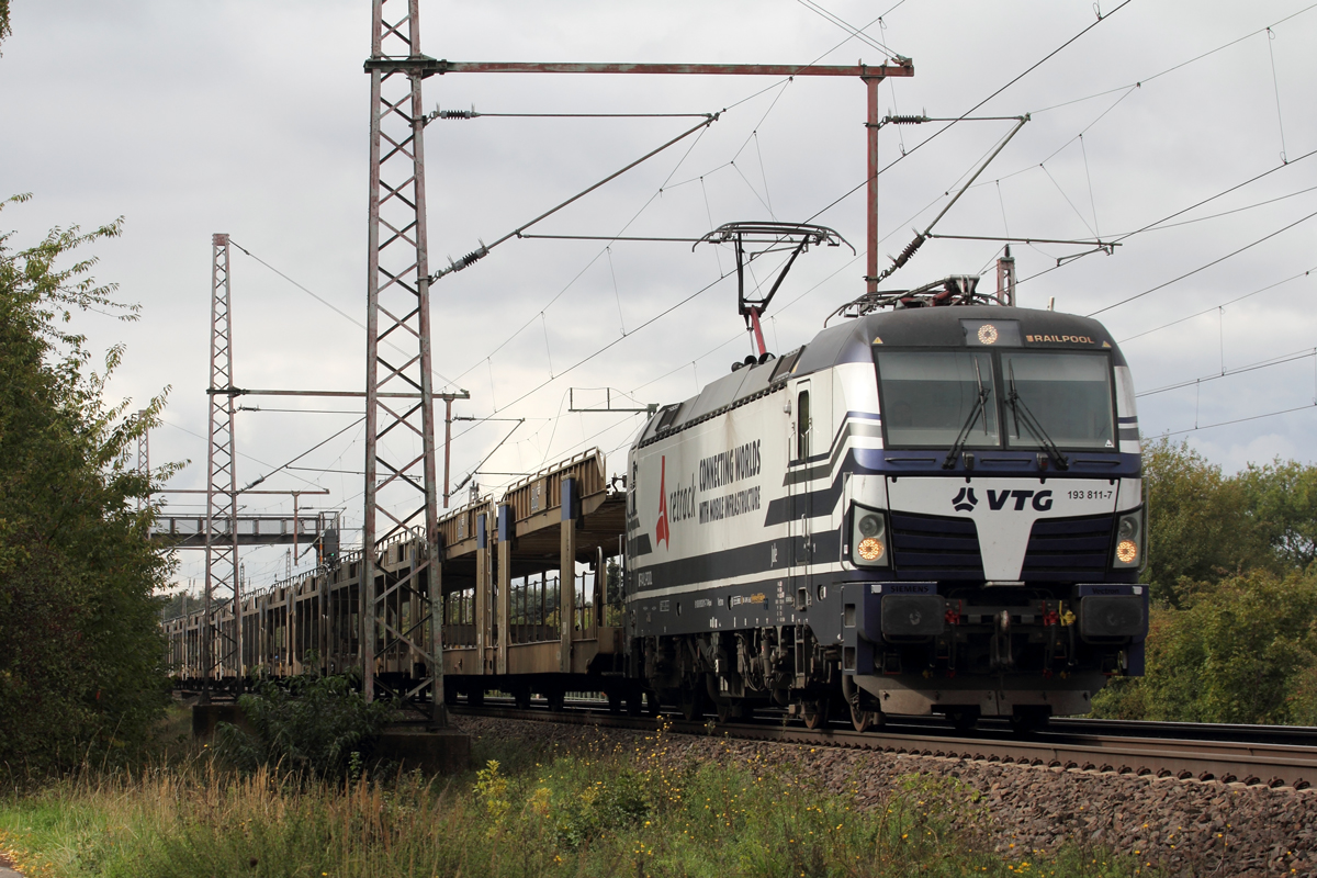 Rpool 193 811-7 in Diensten von VTG in Dedensen-Gümmer 28.9.2022