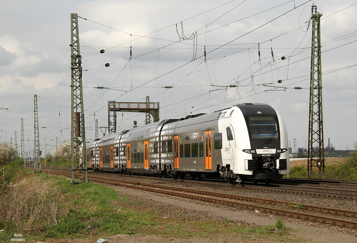 RRX 462 003 auf Testfahrt in Brühl am 16.04.2018