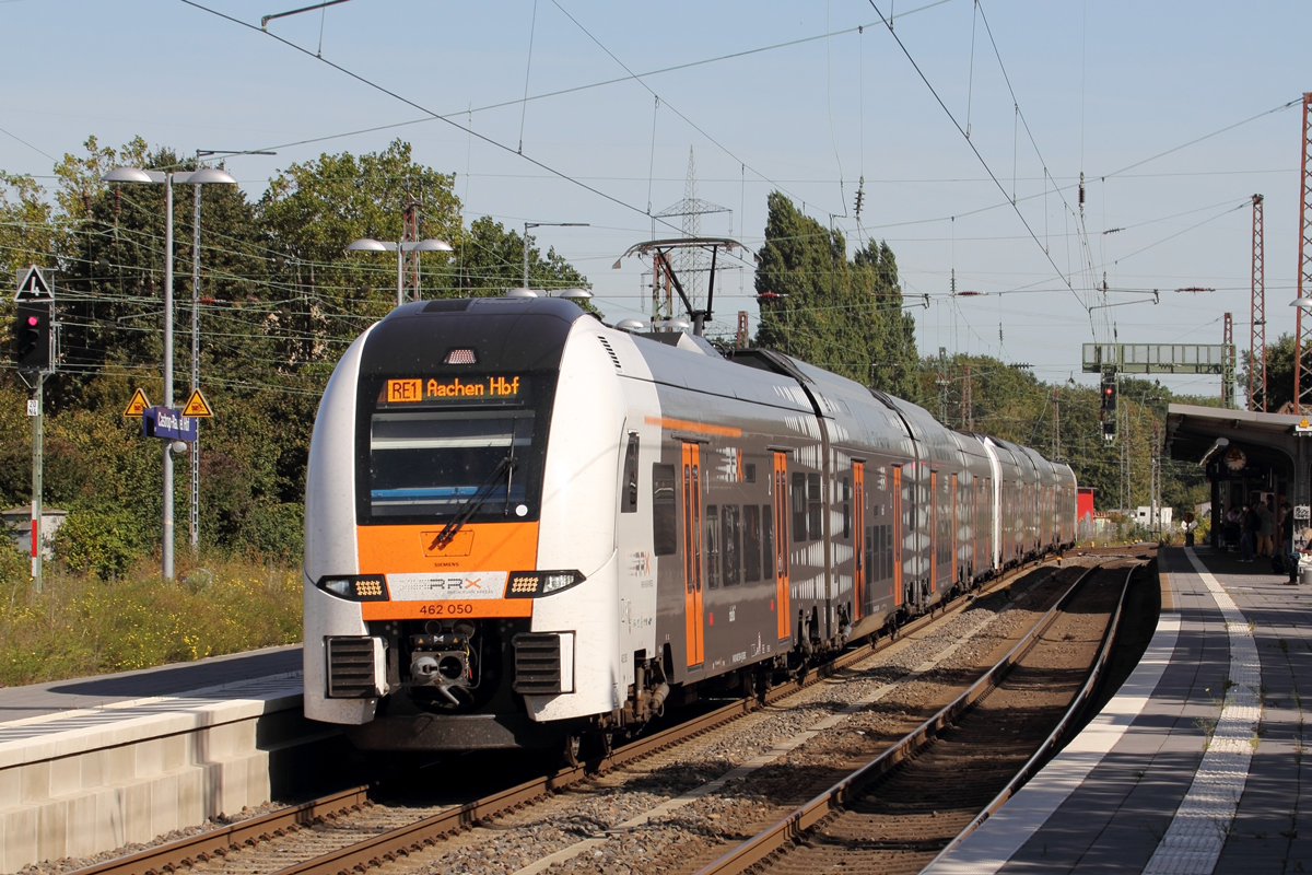 RRX 462 050 als RE 1 nach Aachen in Castrop-Rauxel 18.9.2020