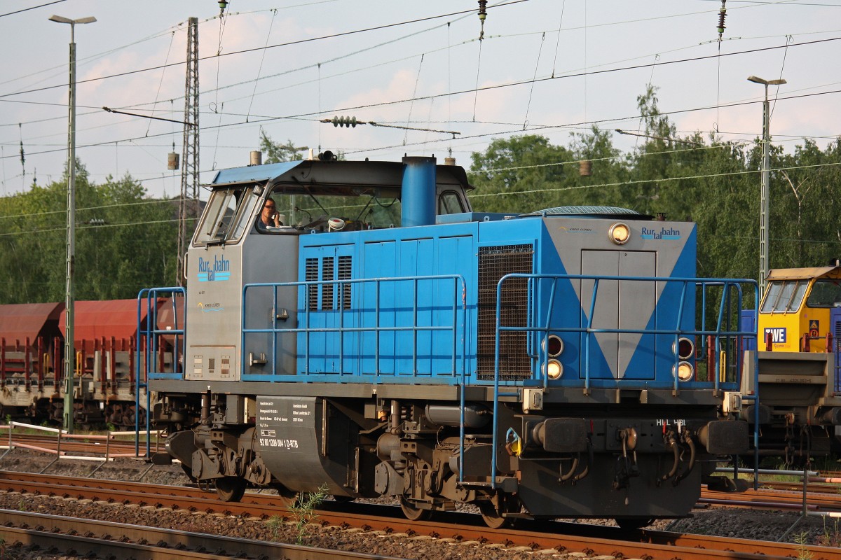 RTB V104 am 5.6.13 in Düsseldorf-Rath.