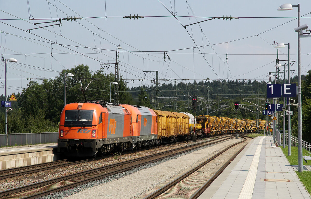 RTS 1216 901 + RTS-Eurorunner // Traunstein // 23. Juli 2021