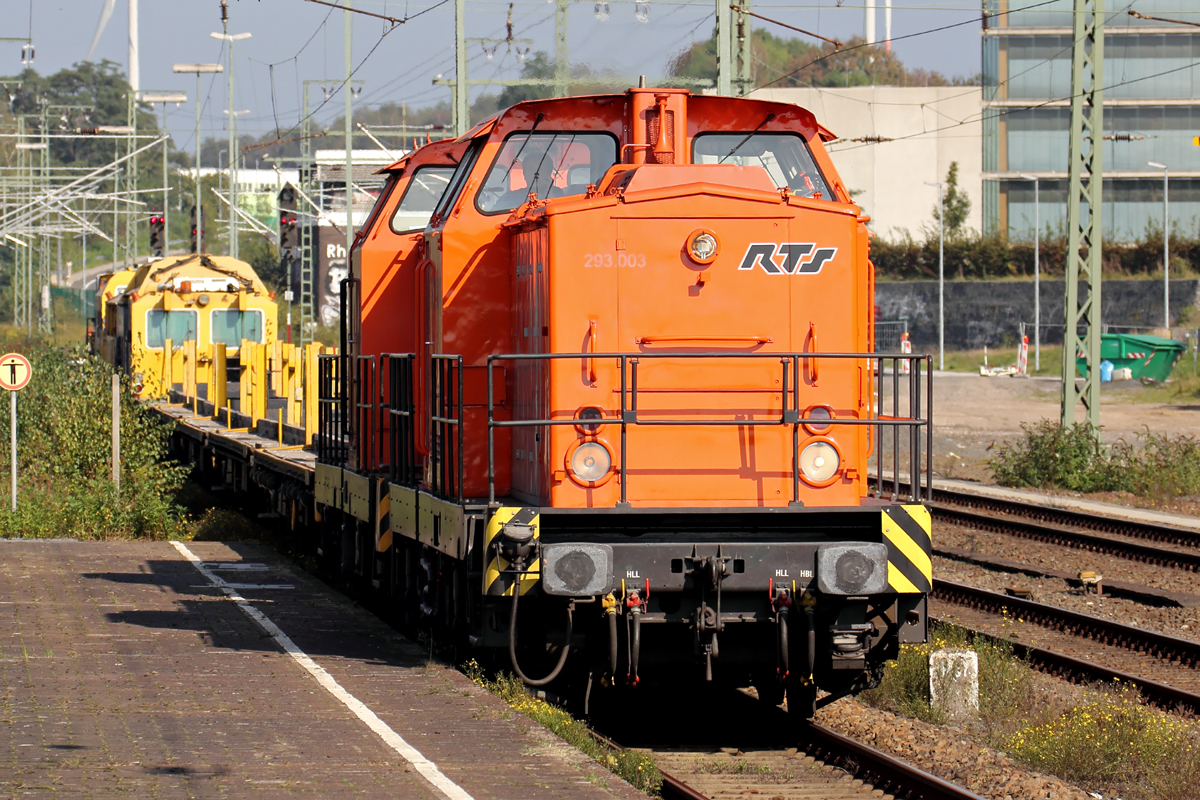RTS 293 003-0 und 293 002-2 in Recklinghausen 3.10.2014