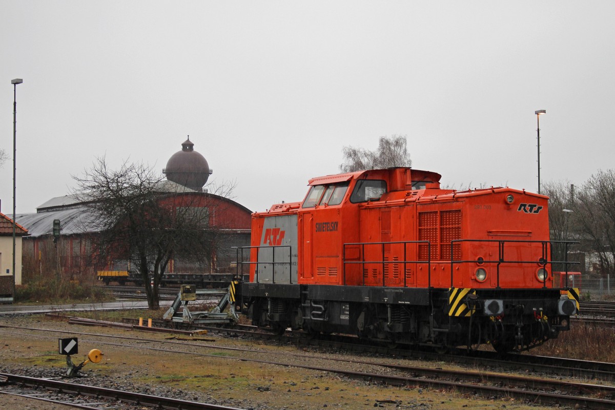 RTS 293.003 am 27.2.14 defekt abgestellt in Duisburg-Entenfang.