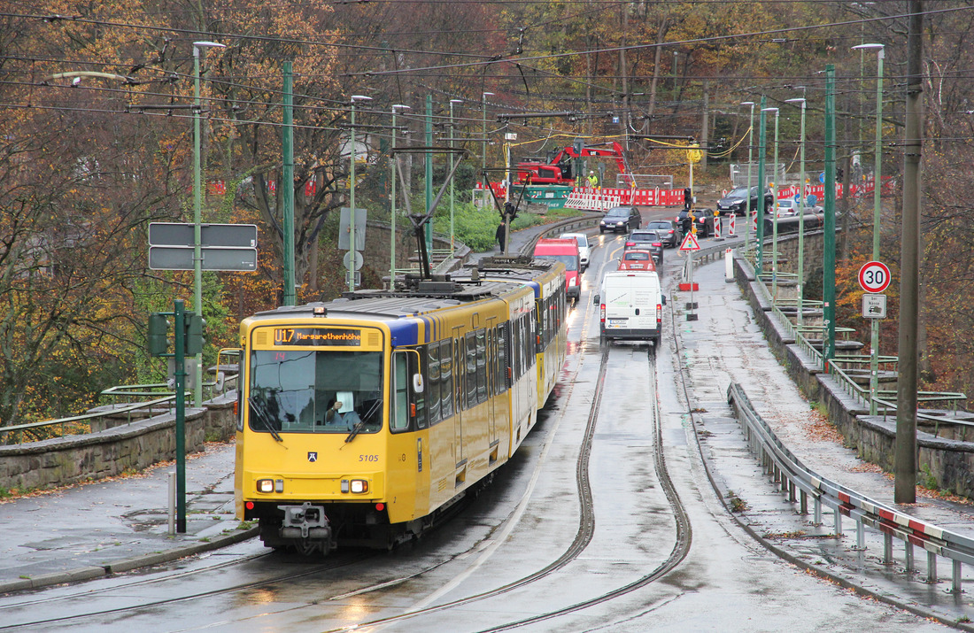 Ruhrbahn 5105 + 5108 // Essen // 19. November 2020

