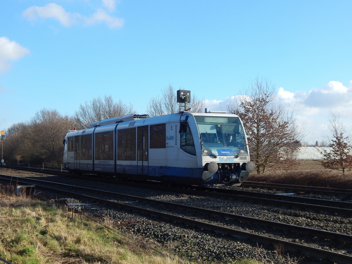 Rurtalbahn Sprinter RB34 bei Rheindahlen am 17.1.15

Mönchengladbach Rheindahlen 17.01.2015