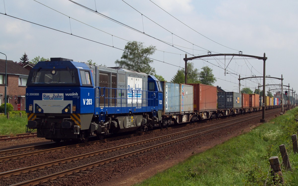 Rurtalbahn V203, Gilze-Rijen (NL), 7-5-2009