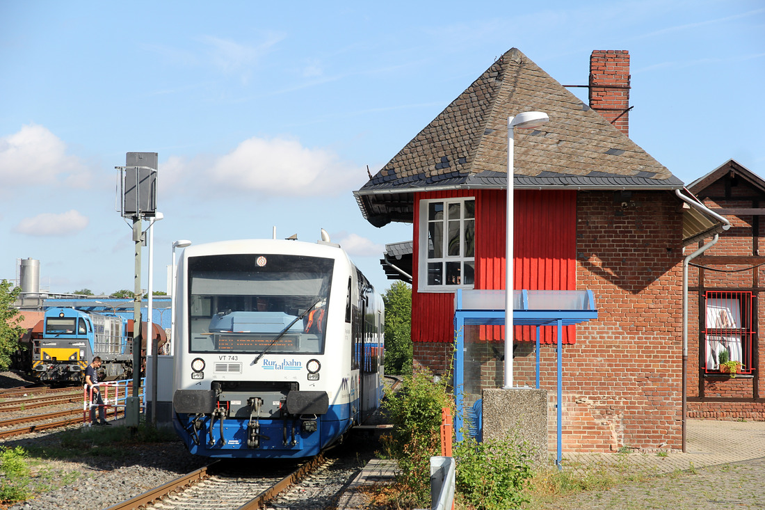 Rurtalbahn VT 743 // Düren-Lendersdorf // 18. August 2020