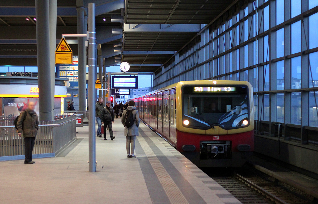 S-Bahn Berlin 481 xxx // Berlin Südkreuz // 18. März 2017