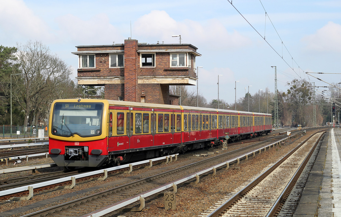 S-Bahn Berlin 481 xxx // Berlin Wannsee // 12. März 2017