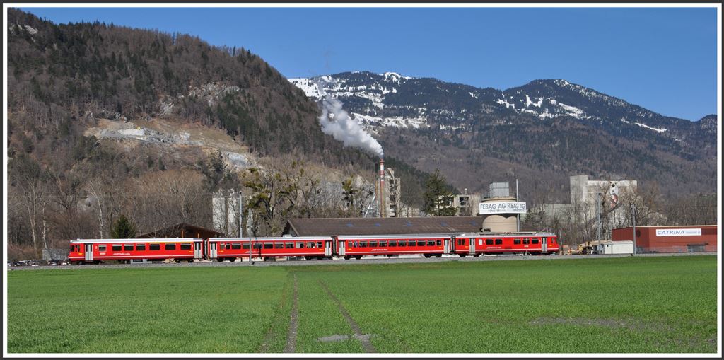 S1 1515 bei Untervaz-Trimmis. (09.04.2015)