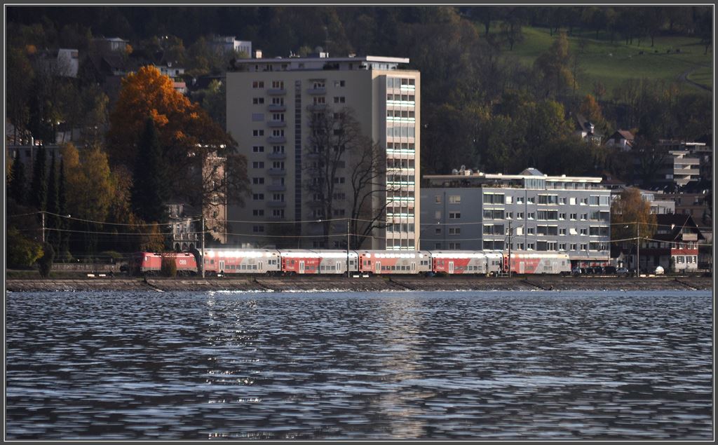 S1 Lindau Hbf - Bludenz bei Bregenz Hafen. (05.11.2013)