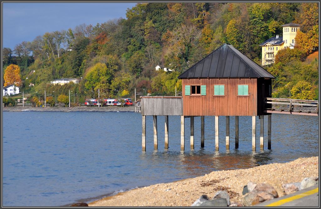 S1 Lindau Hbf - Bludenz bei Bregenz Hafen. (05.11.2013)