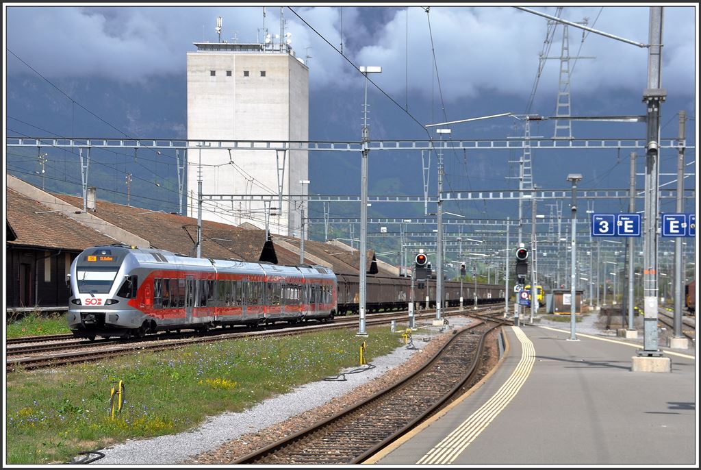 S4 23450 nach St.Gallen in Buchs SG. (25.08.2015)