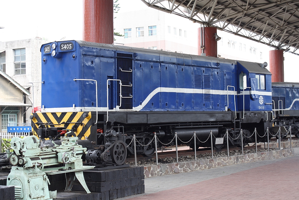 S405 am 02.Juni 2014 im TRA Railway Museum Miaoli.