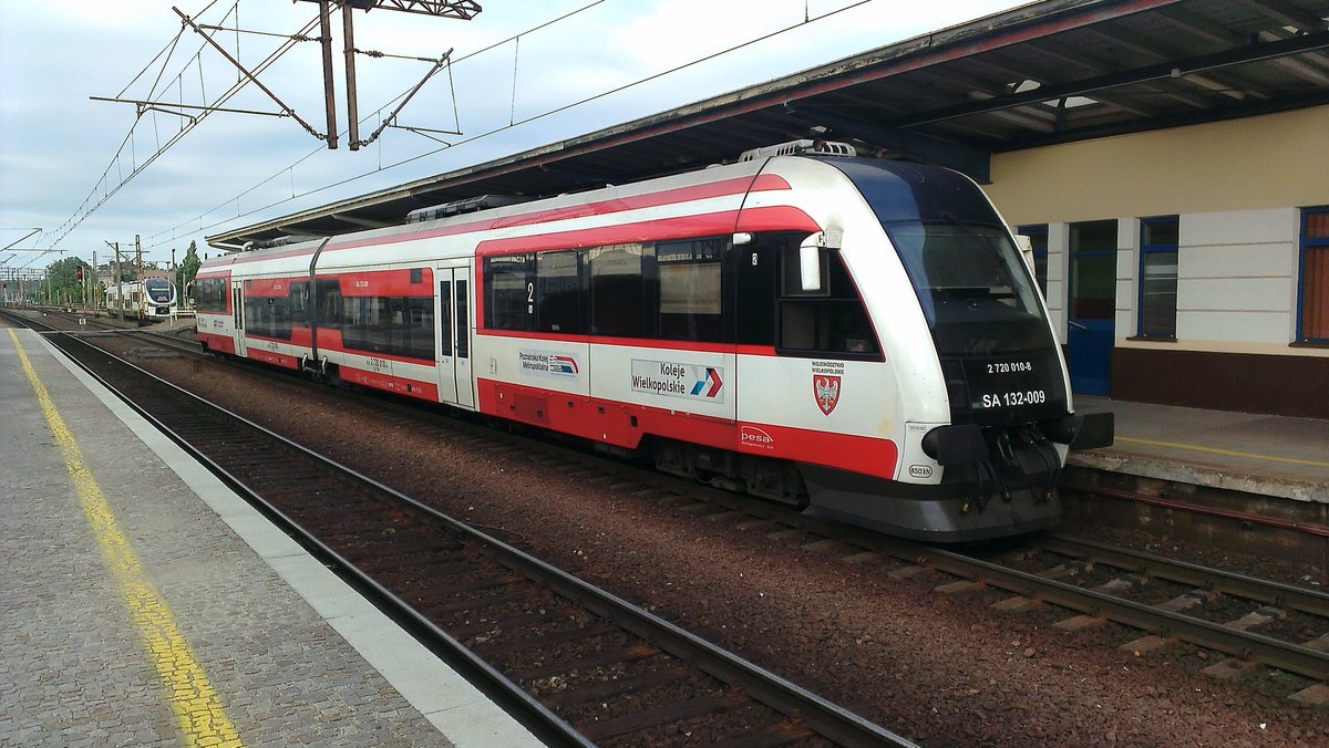 SA132-009 in Bahnhof Zbąszynek, 14.06.2020