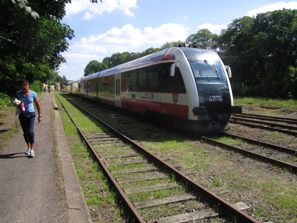 SA132-012 & SA134-023 auf Lokparade in Miedzychod, 13.08.2016