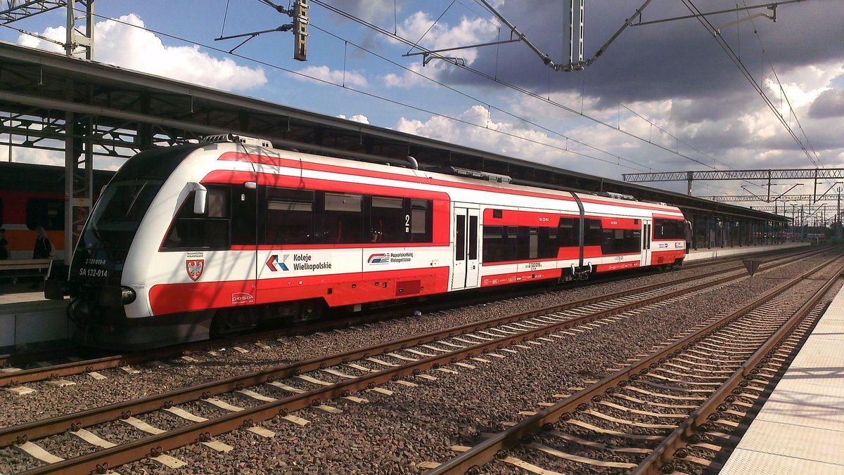 SA132-014 in Bahnhof Poznan Glowny,14.07.2019