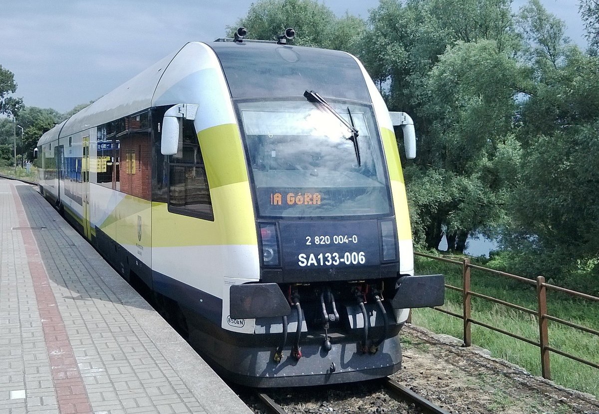 SA133-006 in Bahnhof Gorzow Wielkopolski, 13.06.2018