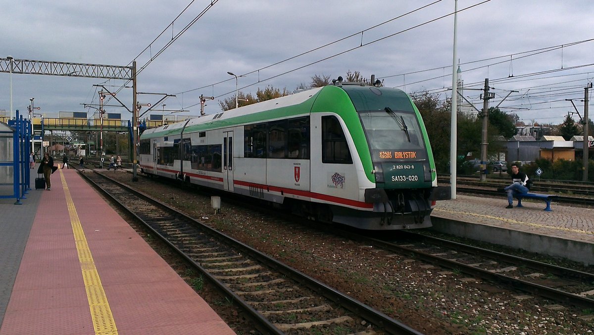 SA133-020 in Bahnhof Bialystok,12.10.2019