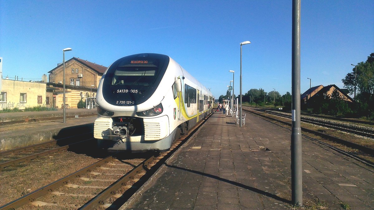 SA139-005 in Bahnhof Miedzyrzecz, 9.06.2019