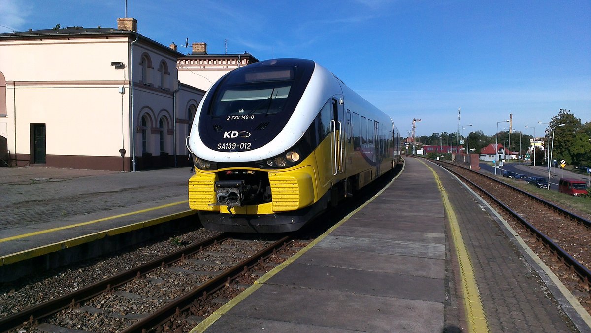 SA139-012 in Bahnhof Zary, 15.09.2019