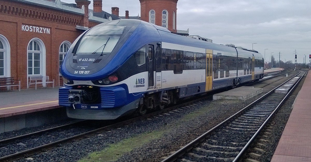 SA139-017 in Bahnhof Kostrzyn nad Odra, 30.12.2017
