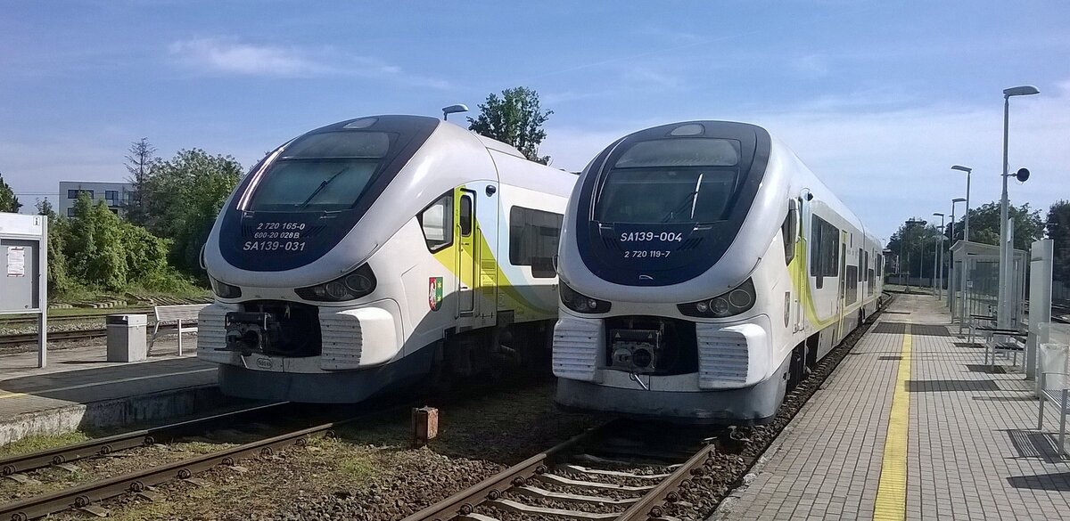 SA139-031 & SA139-004 in Bahnhof Miedzyrzecz, 8.09.2026