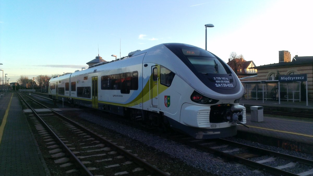 SA139-032 in Bahnhof Miedzyrzecz, 15.01.2020