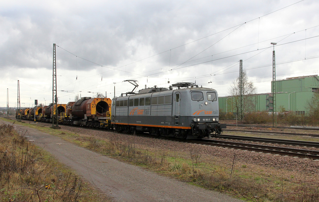 Saar Rail 151 161 // Bous (Saar) // 20. Dezember 2021