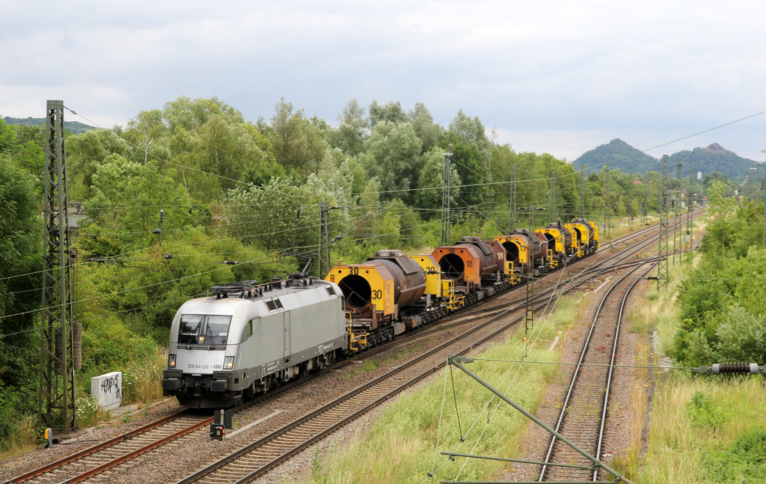 Saar Rail ES 64 U2-100 // Bous (Saar) // 7. Juli 2022
