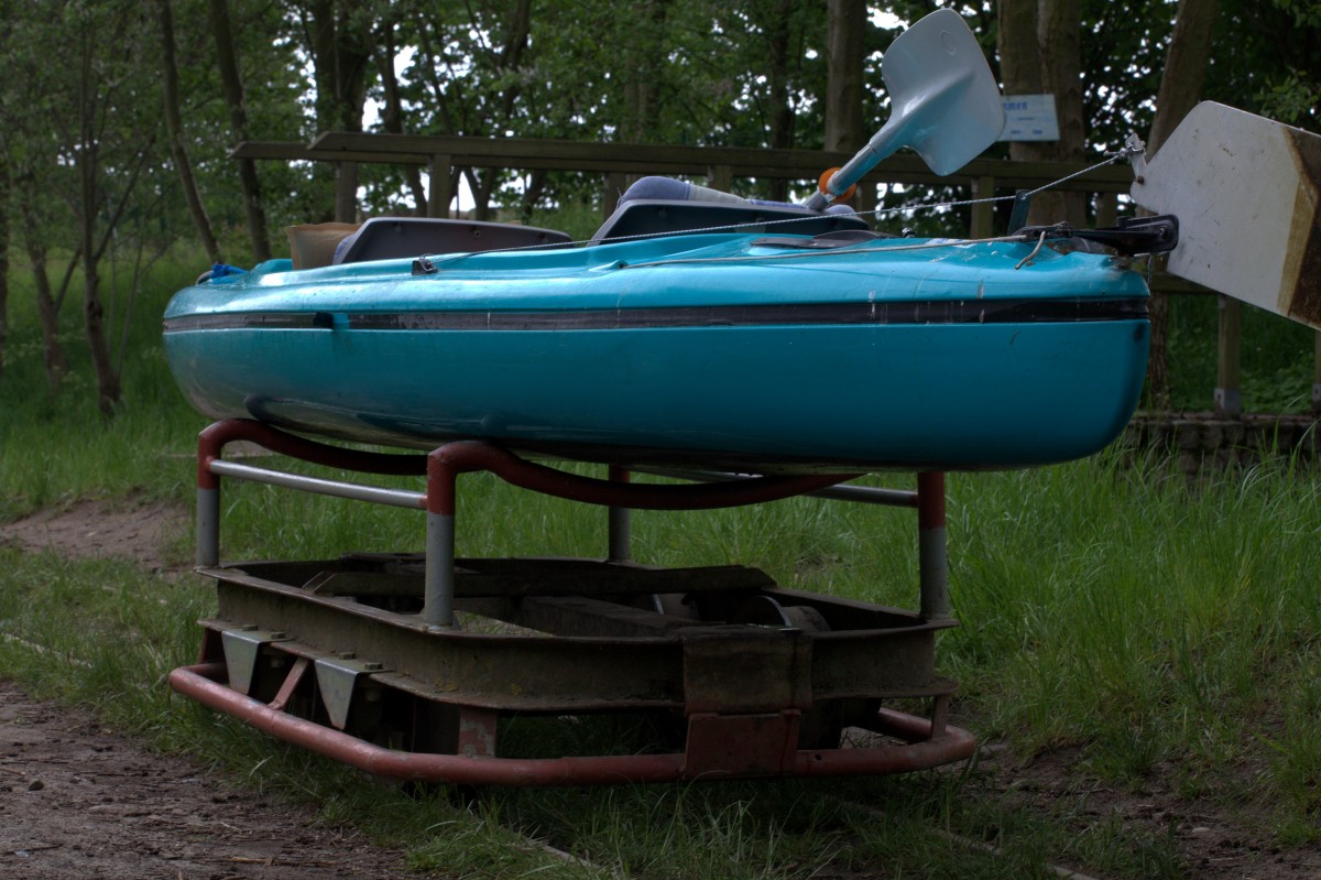 Sach und fachgerecht verladenes Bavaria Boot. Schiffs - oder Bahnbild ??
18.05.2015 13:57 Uhr. Babke, Mecklenburg.