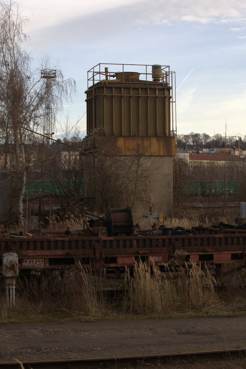 Sandbunker (?) in Gera. 10.12.2016 14.21 Uhr.