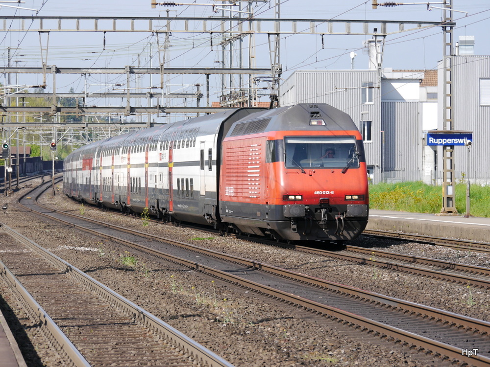 SBB - 460 013-6 mit IR in Rupperswil am 20.04.2014